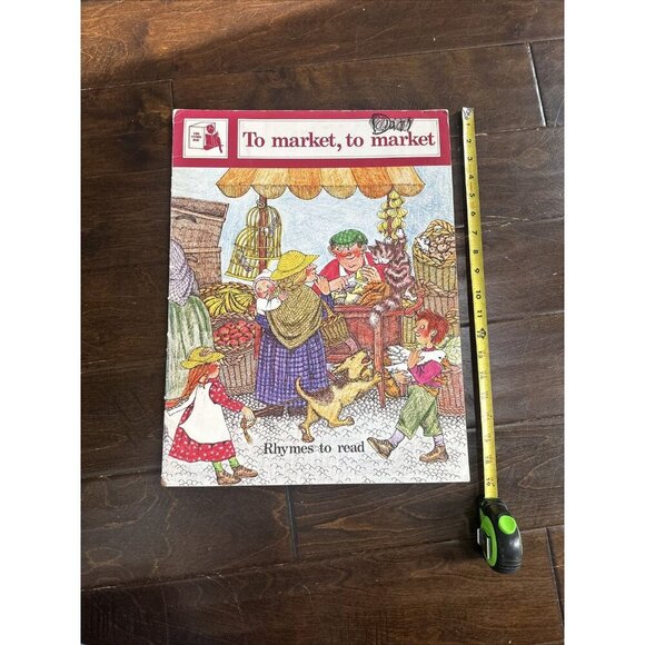 To Market, To Market BIG BOOK FOR THE CLASSROOM! Great Pictures!! - Picture 1 of 11